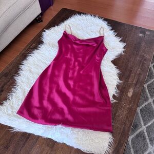 Urban Outfitters Chain Strap Red Mini Dress